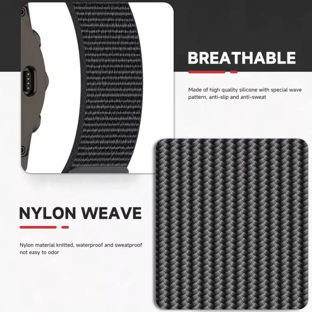Nylon Sports Comfortable Wristband - Multiple Sizes Available