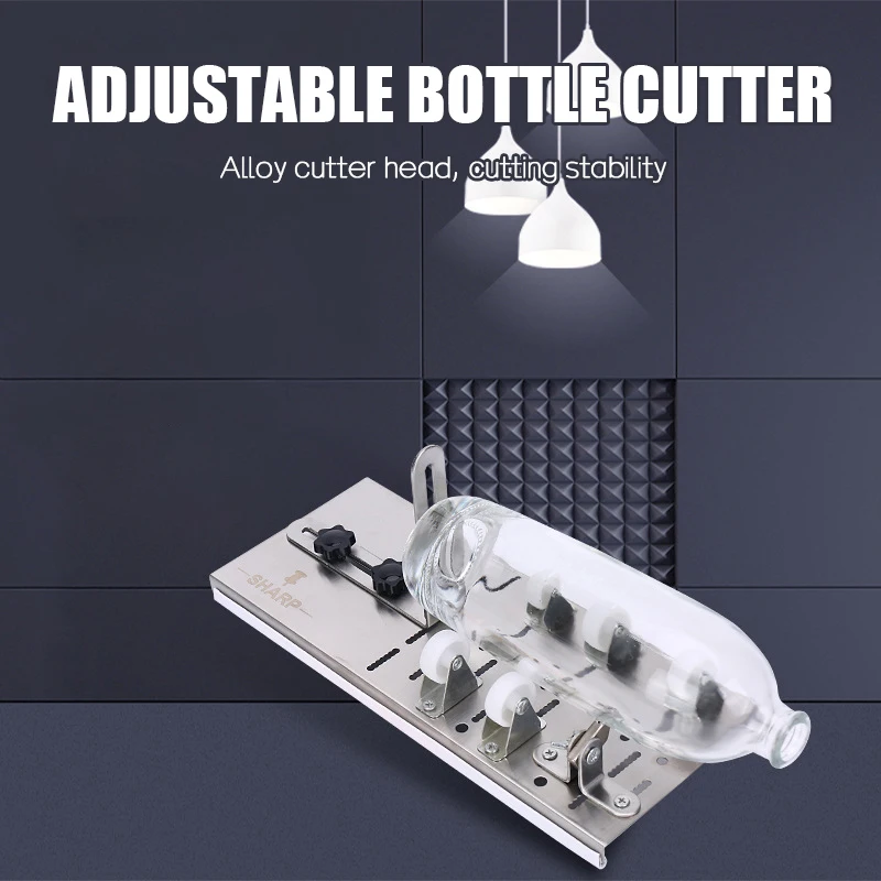 

Professional Glass Cutter for Bottle Cutting Glass Bottle-Cutter DIY Cut Tool Machine Wine Beer Glass Craft