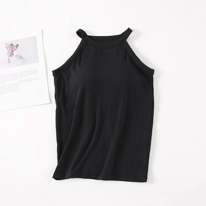 Sexy Chest Pad Suspender Shirt Women's Sleep Top Underwear Pajamas Tops One Piece Sleepwear T-Shirts Modal Bottoming Vest sleepwear lingerie