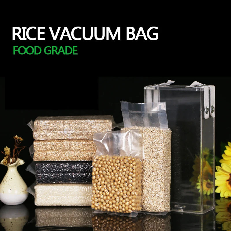 Vacuum Plastic Box Rice Storage Bag Hot Sealing Pack Bags