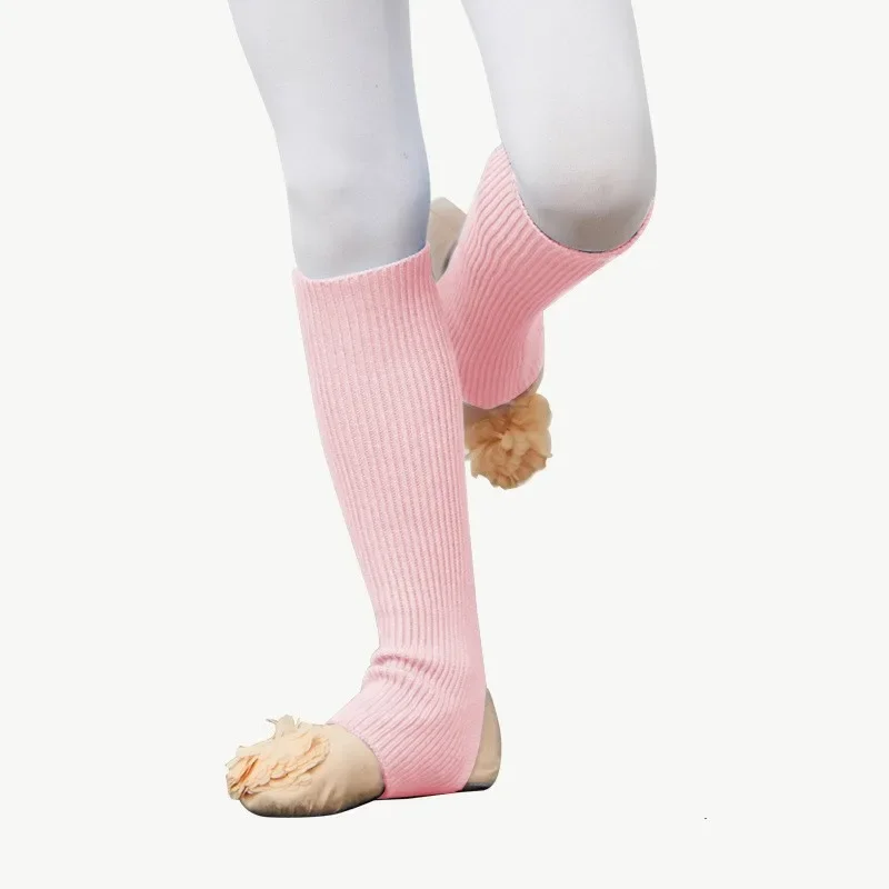 Girls Dance Costumes Ballet Tops Kids Dance Tops Kids Sports Shorts Ballet Leg Warmers Kids Girls' Top Combo Booty Shorts Ballet Dance Gymnastics Wear Knitted Leg Warmer Long Sleeve Pull Over Sweater Winter