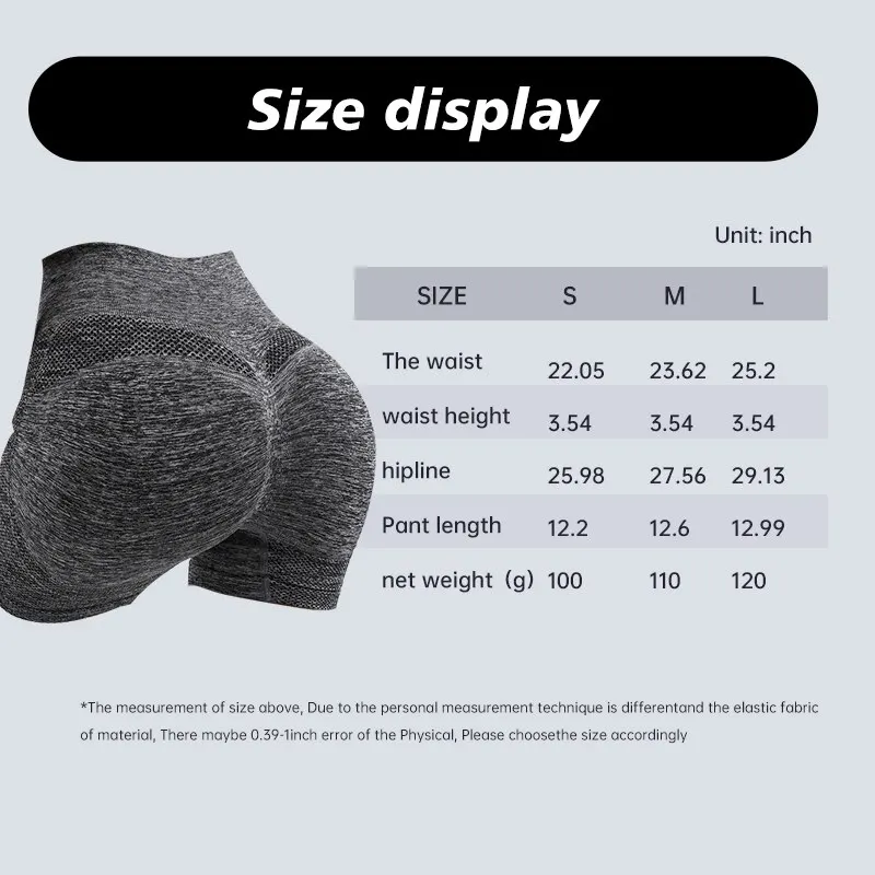 Women High Waist Workout Shorts Butt Lifting Tummy Control Ruched Booty Smile Yoga Short Pant workout shorts