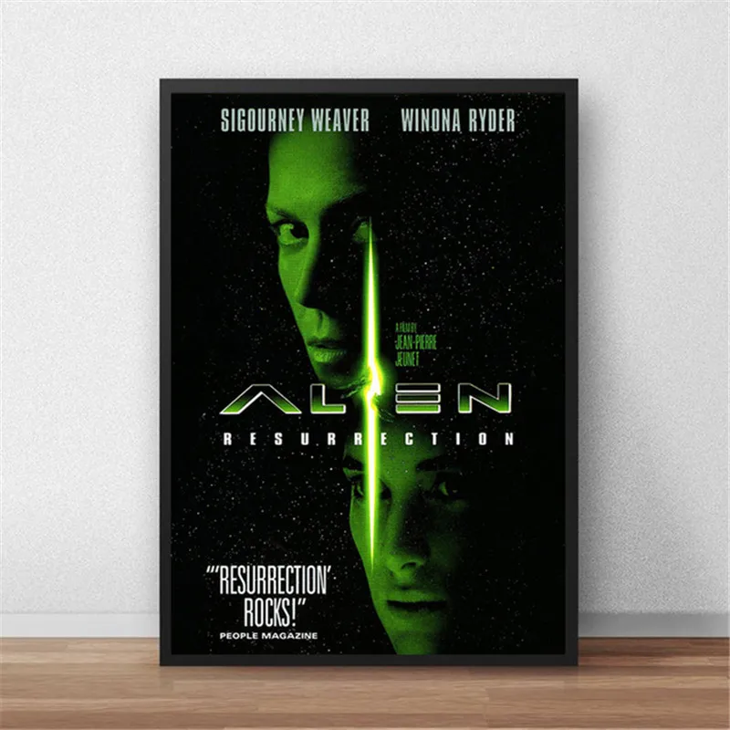 thumbnail image 1 of Pósteres e impresiones de películas de ciencia ficción alienígenas, astronautas, espacio, arte de pared, pintura en lienzo, imagen de terror para habitación, decoración del hogar, 1 of 5