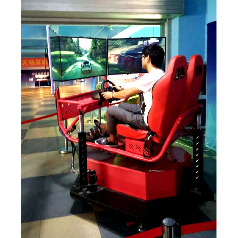 Veículo simulador de corrida, dirigindo jogos de carros 3d