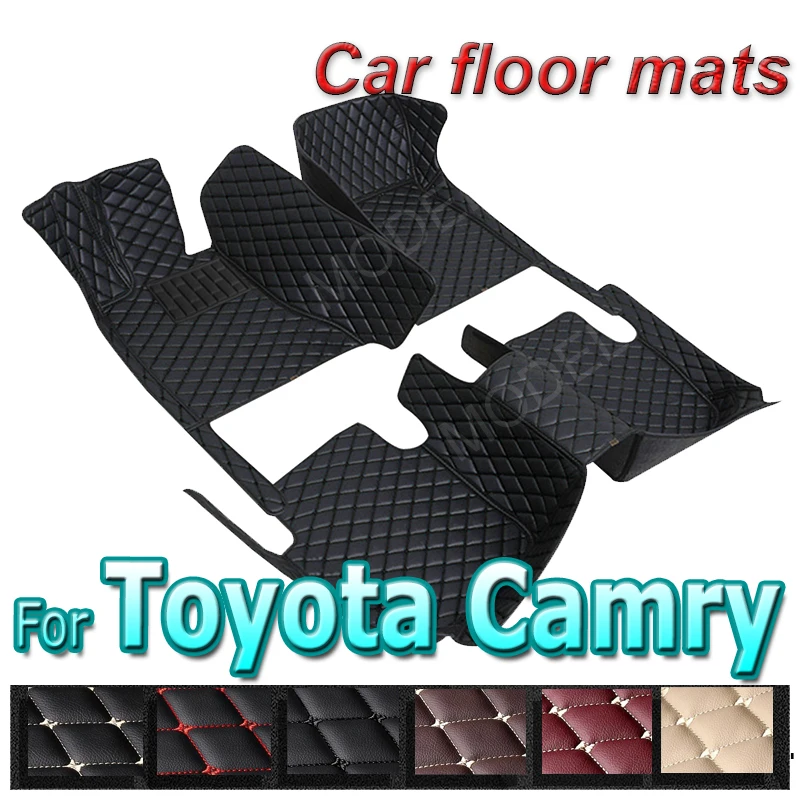

Автомобильные коврики для Toyota Camry Daihatsu Altis XV40 2006 ~ 2011, прочные кожаные напольные коврики, коврик для защиты от грязи, автомобильные аксессуары 2007