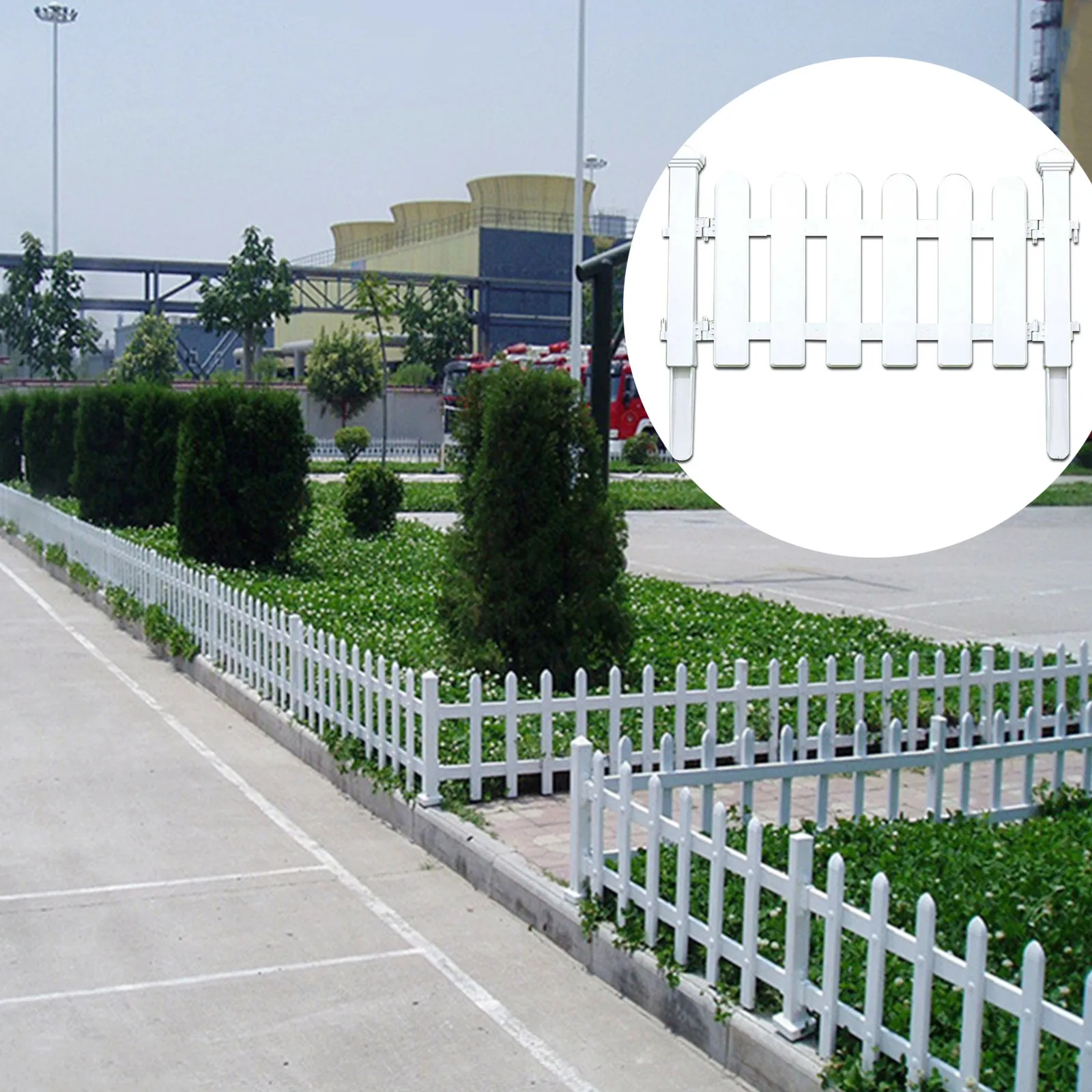 Garden Fence Edging Border Plastic For Yard