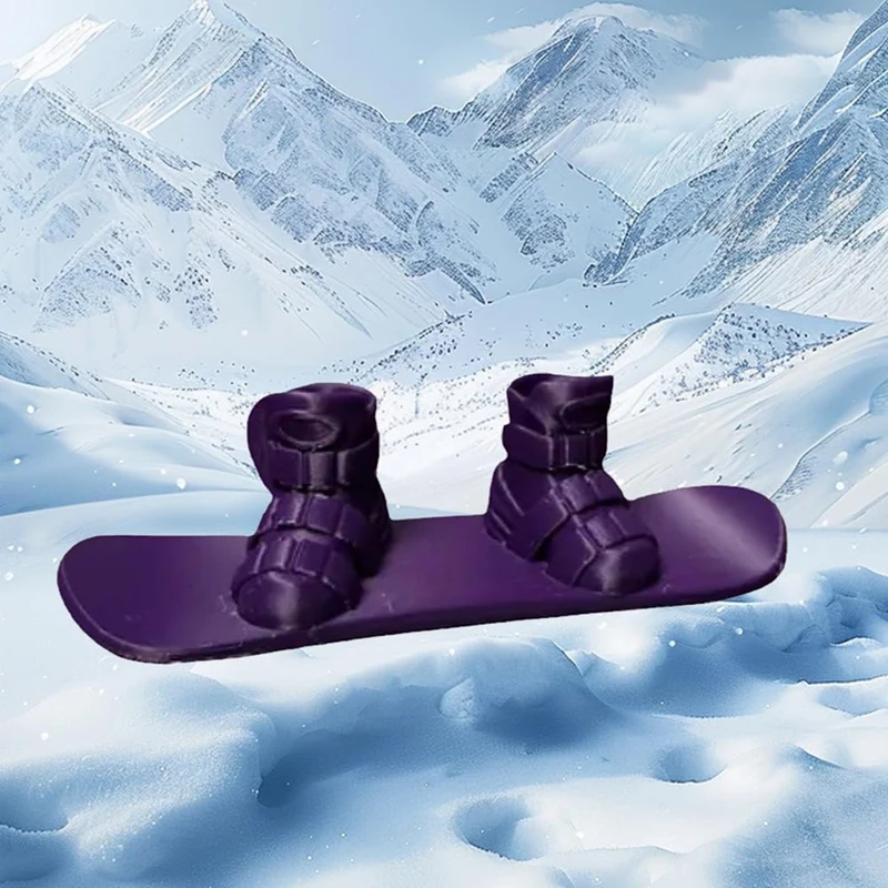 Mini Finger Snowboard, 3D Printed Finger Snow Board, Mini Skateboard Snow Board For Finger, Skiing Toy