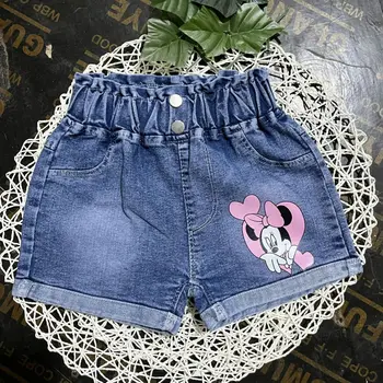 Girls Heart Denim Shorts 1