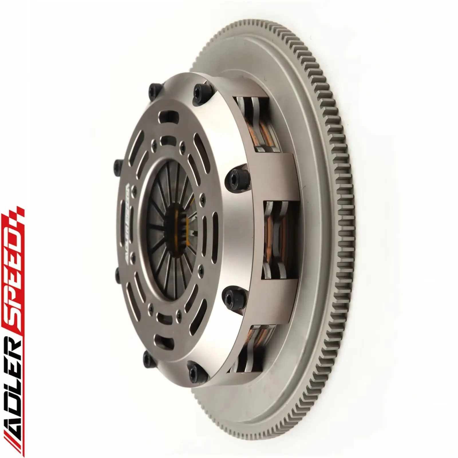 ADLERSPEED 185mm 스프링 클러치 트윈 디스크 키트 & 플라이휠 (1997-2005 아우디 A4 A4 콰트로 (1.8L DOHC 4기통 터보; B5, B6) 용)