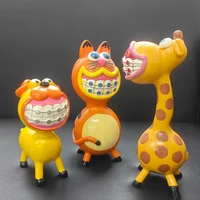 Artcrafts dentaires créatifs, Sculpture d'animaux orthodontiques, jouet, clinique de dentisterie, vitrines de bureau, cadeau pour clinique dentaire 6