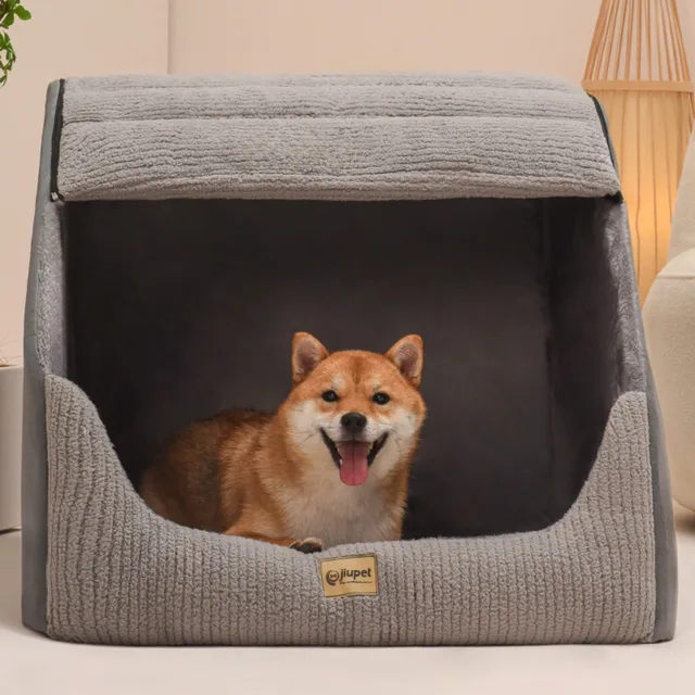 Large Dog Bed Basket Pets Dogs Accessories Pet Puppy Bedding Medium Beds Mat Small Breeds Sofa Cushions Blanket Big Cushion Cats 5