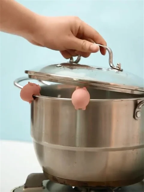 Tappo Anti-Traboccamento A Forma Di Peperone - Silicone, Per Pentole E Zuppe