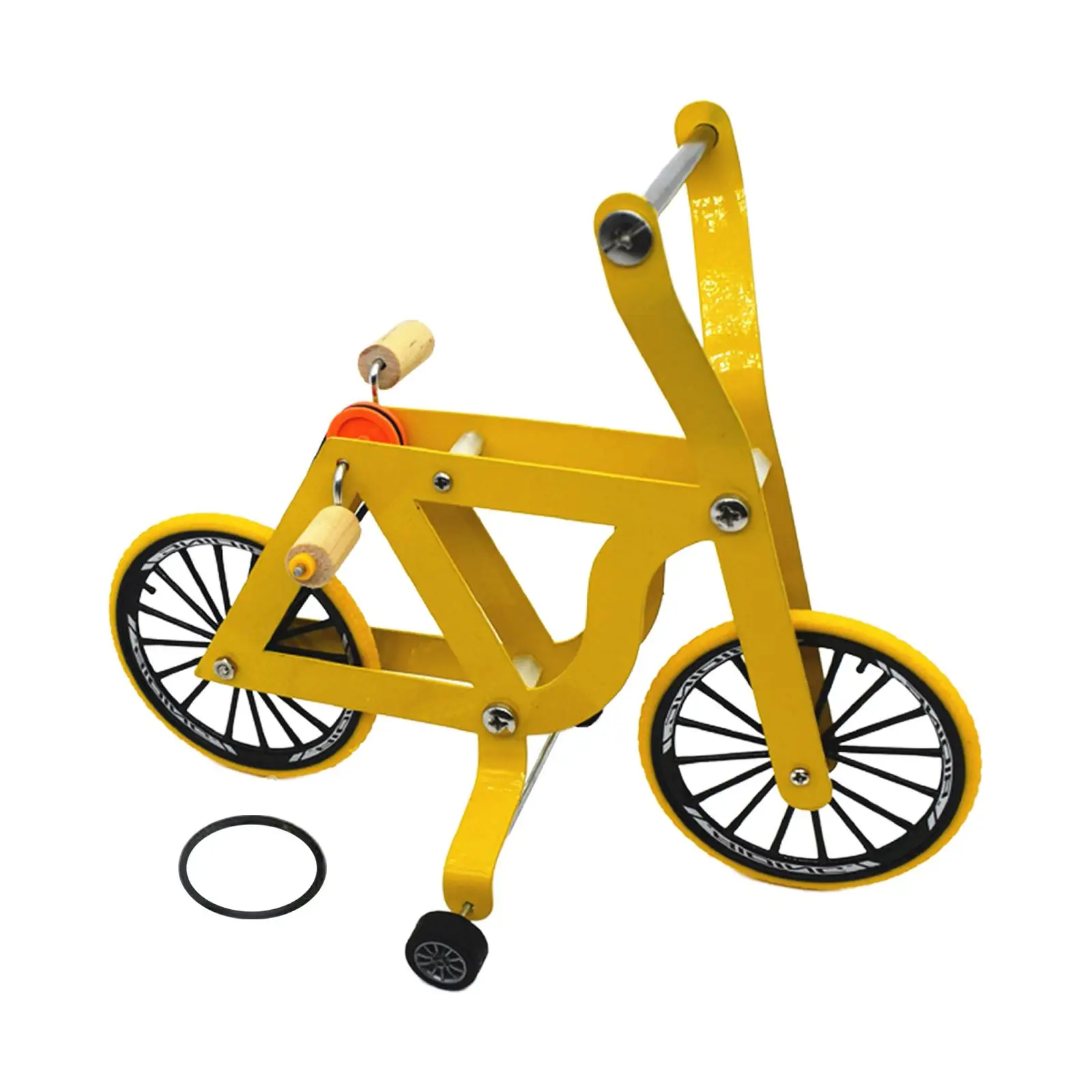 Parrot Puzzle Bicycle Mini Bike Bird Intelligence Training Toy for Cockatoo