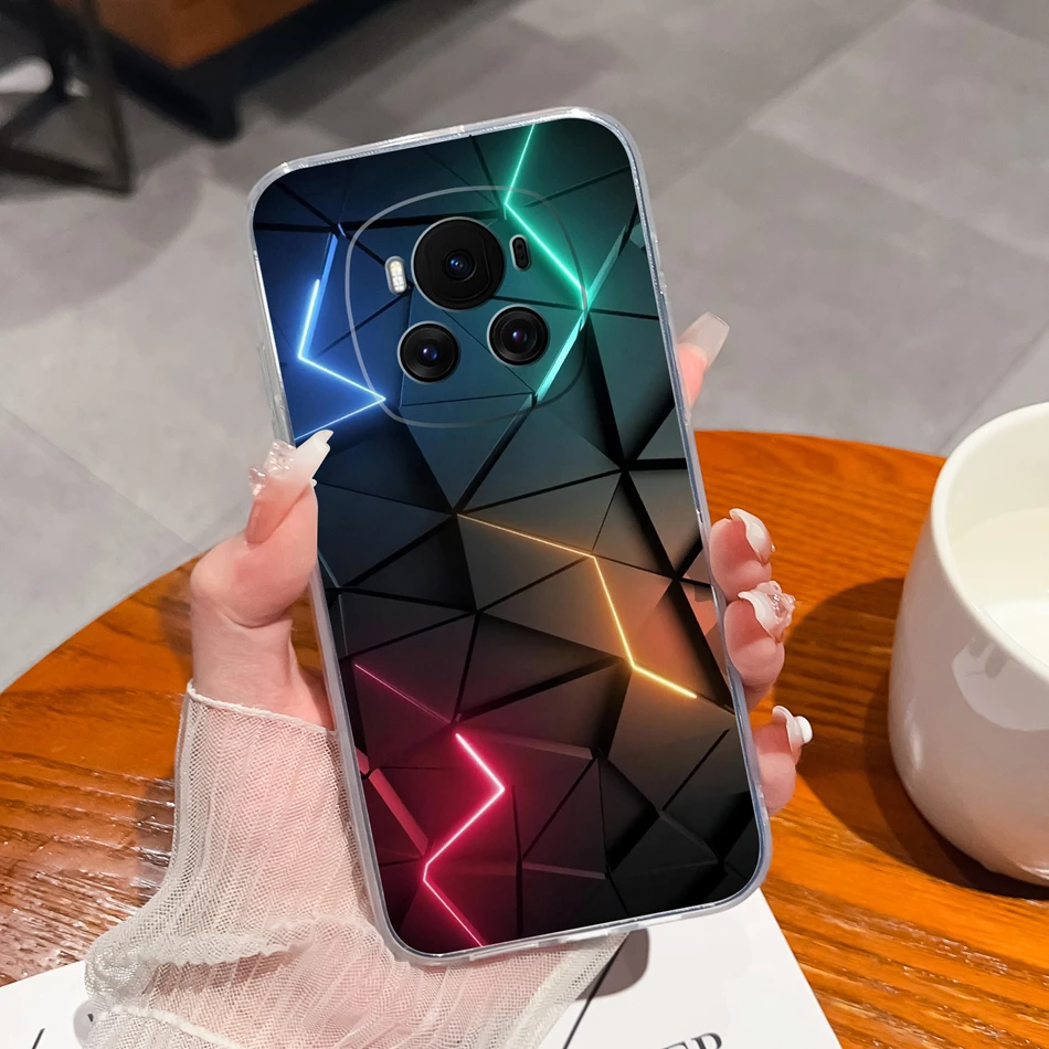 Creative Soft TPU Clear Silicone Anti-Drop Back Cover