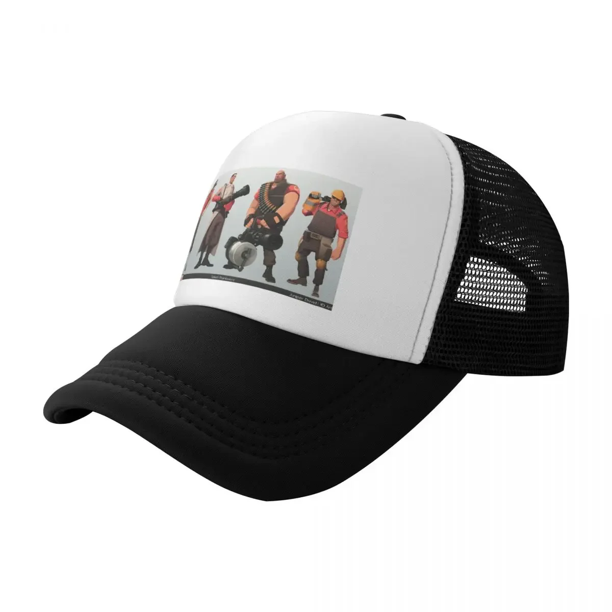 

Team Fortress 2 Characters Baseball Cap Brand Man cap Horse Hat Men Hats Women's