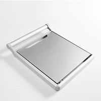 Creative Invisible Wall-mounted Shower Seats Aluminum Bathroom Bath Chair Modern Folding Mute Shoe Changing Stool with Armrests 1