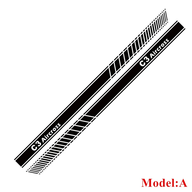 Autocollant Sport Compatible Avec CITROEN C3 C4 C5 AIRCROSS Racing Ref:2048