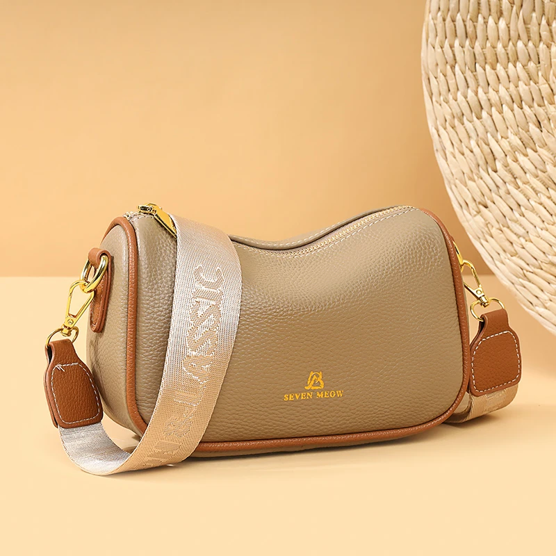 EliteLux Genuine Leather Designer Handbag - Luxury Ladies Fashion Shoulder Bag 2022