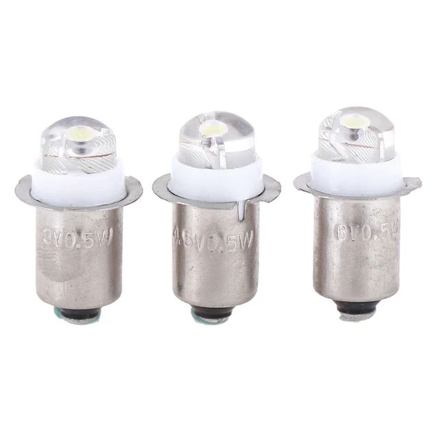 1pc P13.5S Base LED Lampada In Miniatura DC 3V 4.5V 6V 12V 18V