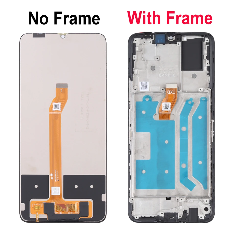 Écran LCD Complet Avec Châssis Pour Huawei Honor X7 / X7 (CMA-LX2, CMA-LX1...) - Noir, Neuf