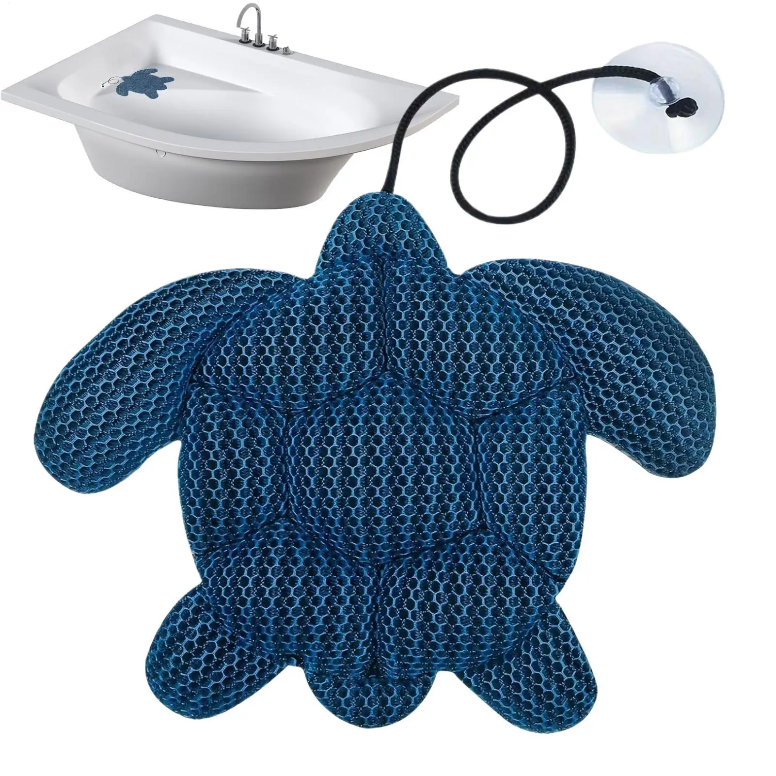 Wiederverwendbarer Schwamm zur Absorption von Hautschuppen und Öl für Whirlpools, schwimmender Schildkröten-Schaumfilter zur Entfernung von Hautschuppen, Badewannen-Wasserreiniger
