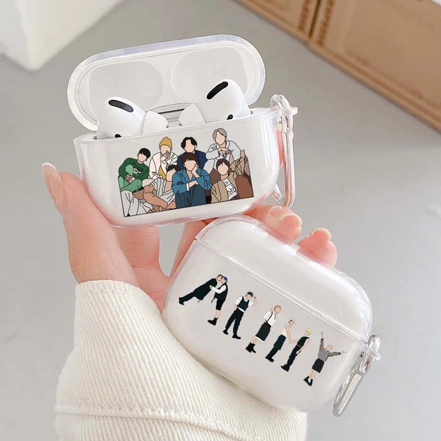 Soft Transparent TPU Case for Apple Airpods Pro 2 1 3 Abstract 