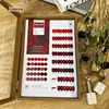 Lencco 30pcs Christmas Gel Nail Polish Set Nail Art Sparkle Gold Red Gel Polish Varnish Semi Permanent UV Gel New Year Nail 15ml 2