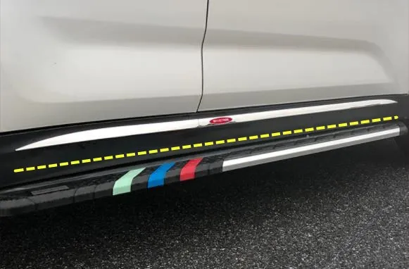 

For Kia Sportage R 2018-2021 High-quality stainless steel body decorative strip anti-scratch protection car accessories