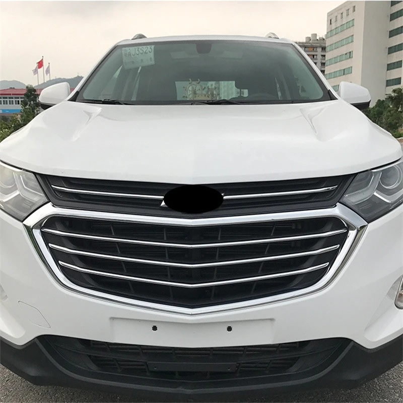 

WELKINRY For Chevrolet Holden Equinox 3rd Generation 2017 2018 2019 2020 Car Face Front Air Intake Vent Airscoop Grille Trim