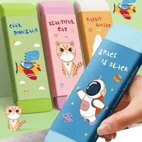 Cartoon Huge Eraser Super Large Block Pencil Eraser Without Leaving Marks Astronauts/Dinosaur Student Art Painting Rubber Eraser 2