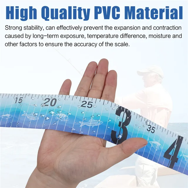 Pvc Fishing Tackle Accessories  Accurate Fish Measuring Ruler