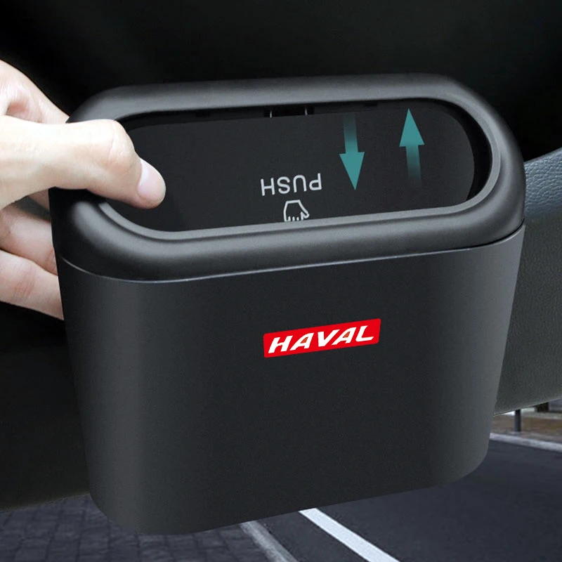Hanging Car Wastebasket Car Organiser Storage Box Auto Accessories For Haval H2 H5 H6 H7 H9 H3 2012 F7 F7X