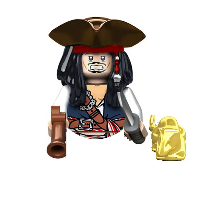 Pirate Shark Animal Blocks - Creative Building Toy Set