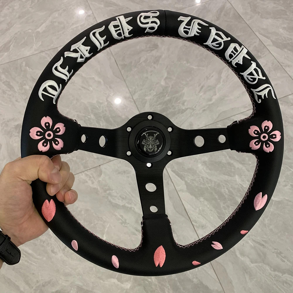 330mmExclusiveCherryBlossomGhostHeadSuzukiSamuraiSteeringWheel
