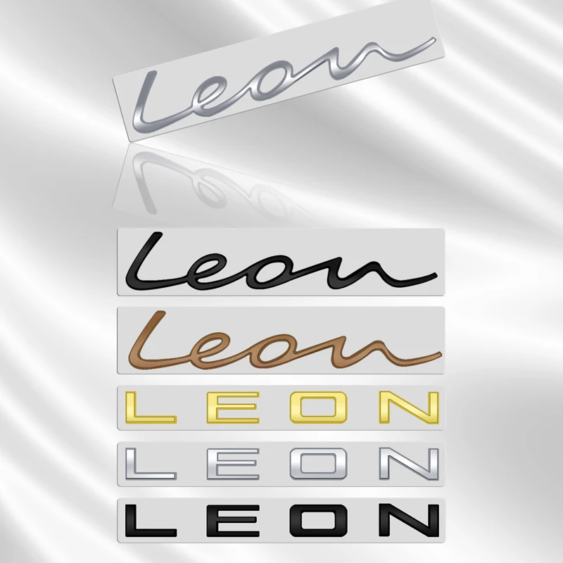 Autocollants 3D En Métal édition Spéciale For Lettres Et