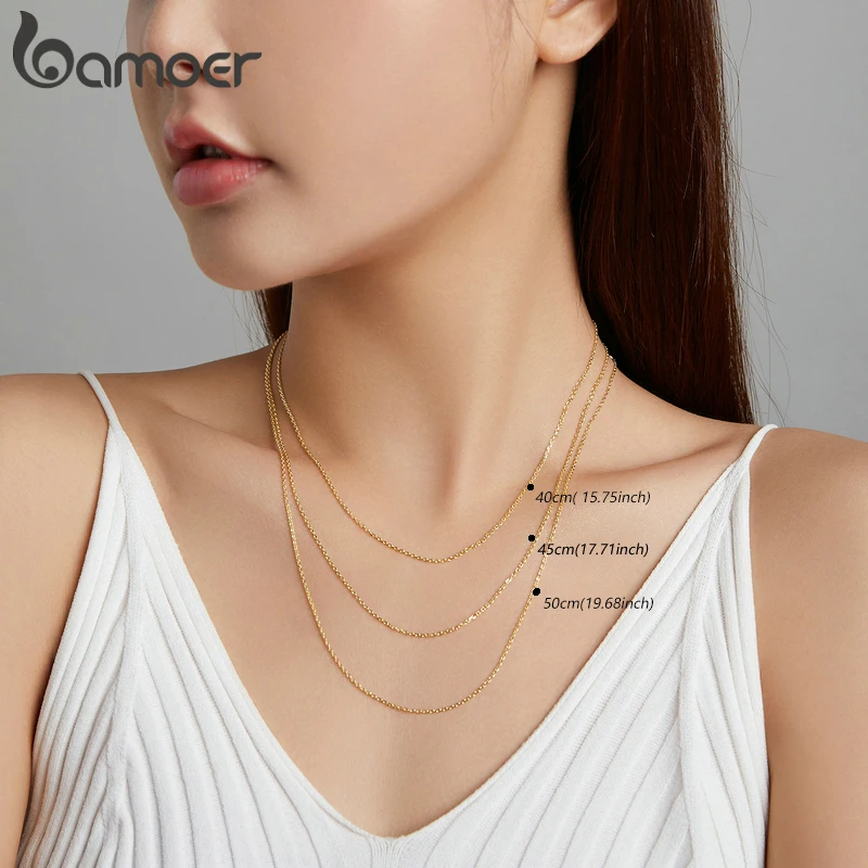 Women's 18 Inch Necklace Woman 18 Inches Chain Necklace