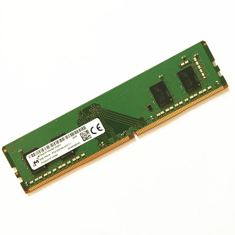 Micron DDR4 8GB RAM Memory UDIMM PC4-25900 3200MHz DDR4 8GB 1RX16
