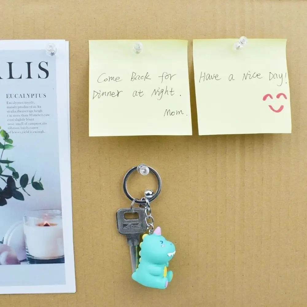 Push pins 100pcs clear transparent plastic for map chart drawing notice bulletin cork board