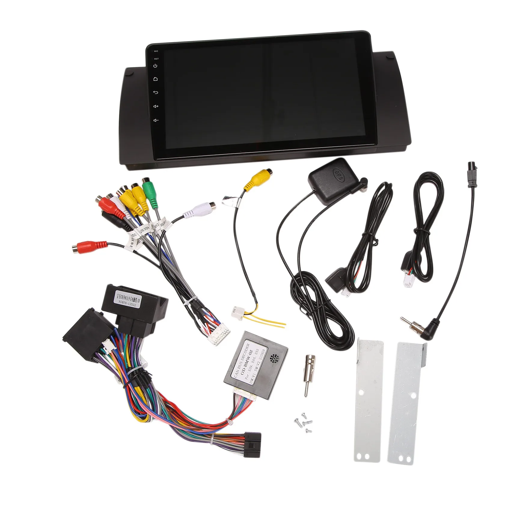 

9 дюймовый Android 1 + 16G Автомобильный GPS-навигатор, мультимедийный плеер, Bluetooth Авторадио, автомобильный стереоплеер для-BMW E39 E53 X5