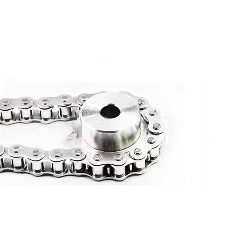 10T-24T 06B Precision Industrial Drive Sprocket Wheel 304 Stainless Steel Chain Gear Bore 8 10 12 mm For 06B Chain, 1PC