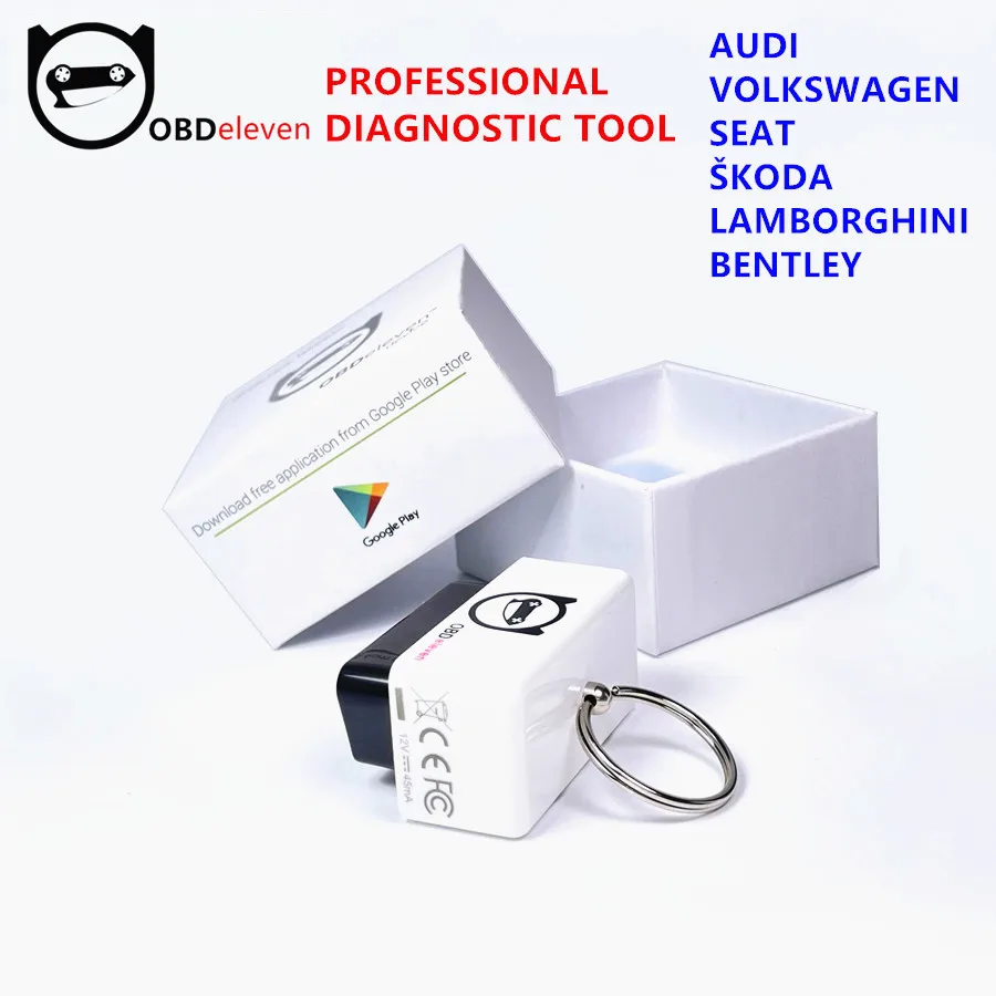 OBDeleven PRO 100% Original OBD11 OBD2 Diagnostic Tools Auto Scanner VAG VW  Volkswagen /Audi/ Seat /Škoda /Lamborghini /Bentley