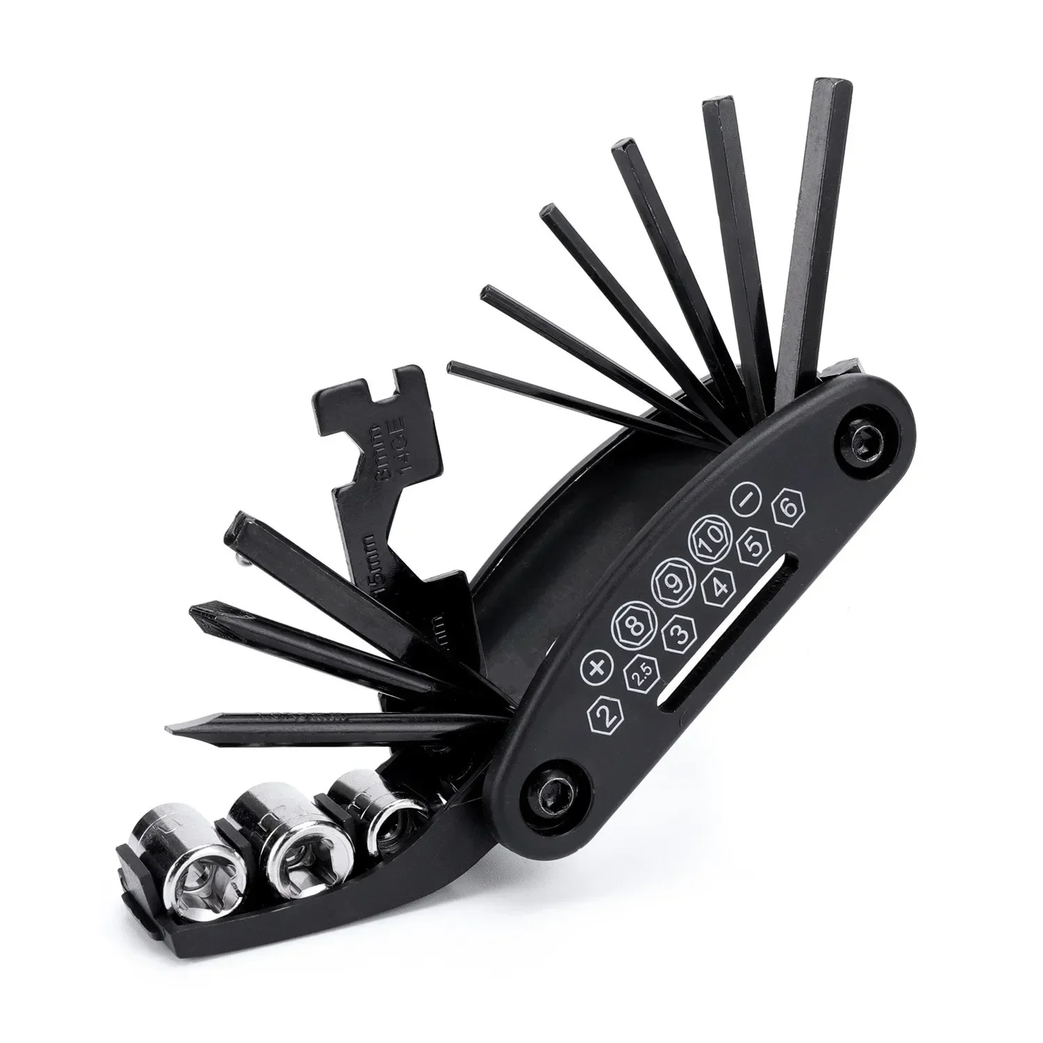 Tire Lever Bike Tool Xrten Multi-Function Cycling Repair Tool Kit,16 In ...