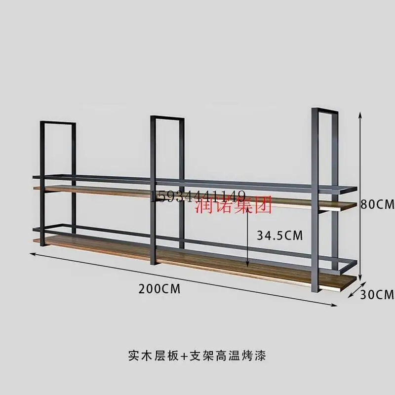 Air Hanger Wine Cabinet Ceiling Metal Industrial Hanging Bar Rack Wine Glass Manufacturers Solid Wood Bar Kitchen
