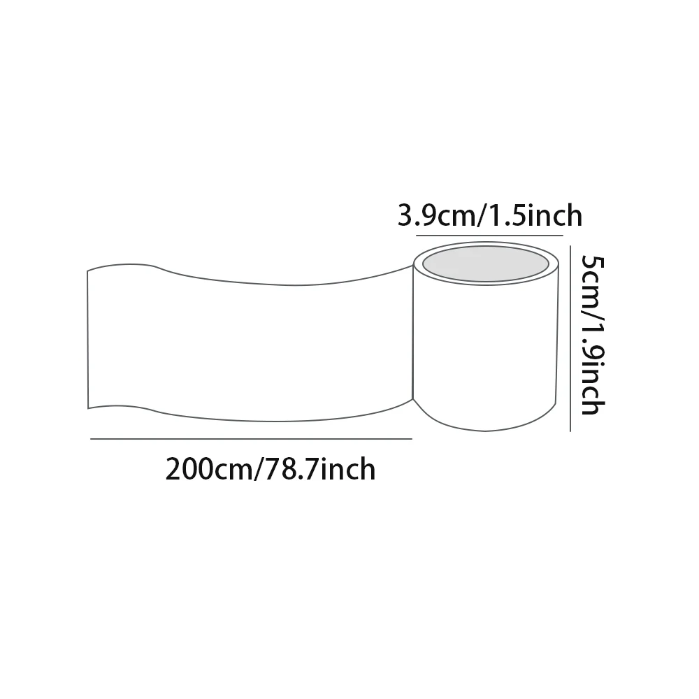 200cm/롤 애완 동물 복고풍 꽃 테이프 흰색 잉크 컷 필름 다채로운 꽃다발 시리즈 특수 모양의 핸드북 조경 재료 스티커