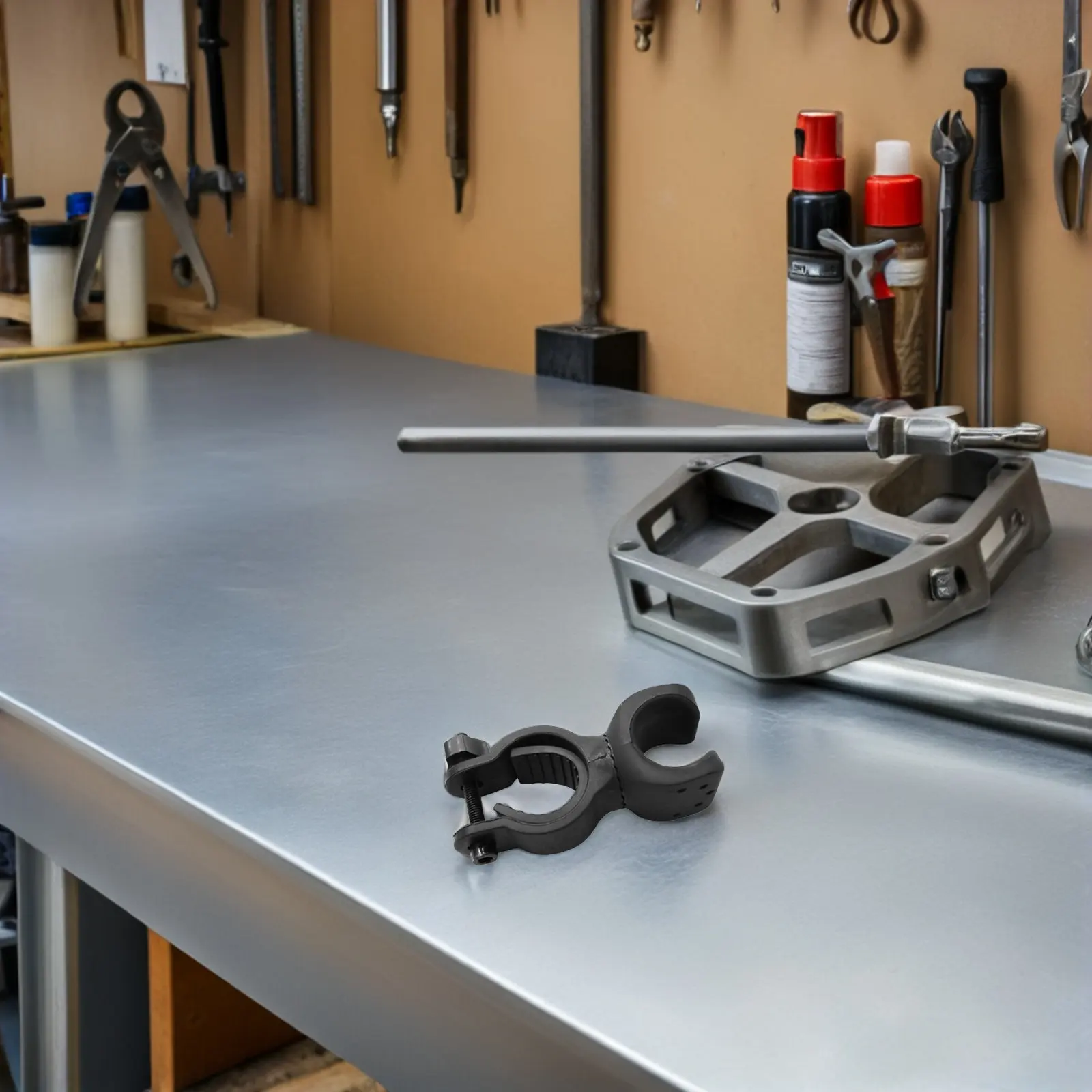 20Pcs 보행자, 휠체어, 이동 스쿠터, 자전거, 지팡이 홀더, 야간용 범용 손전등 홀더 클램프 브래킷