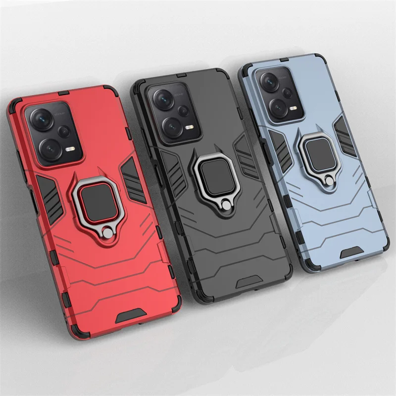 Per Xiaomi Redmi Note 12 Pro Plus Cover Case Redmi Note 12 Pro Plus Nuovo Supporto Magnetico Antiurto Fundas Redmi Note 12 Pro Plus