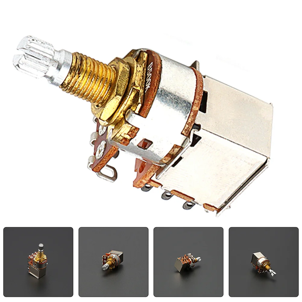 

Potentiometer Guitar Part for Stereo Volume Control Metal Push Kit Goldendoodle