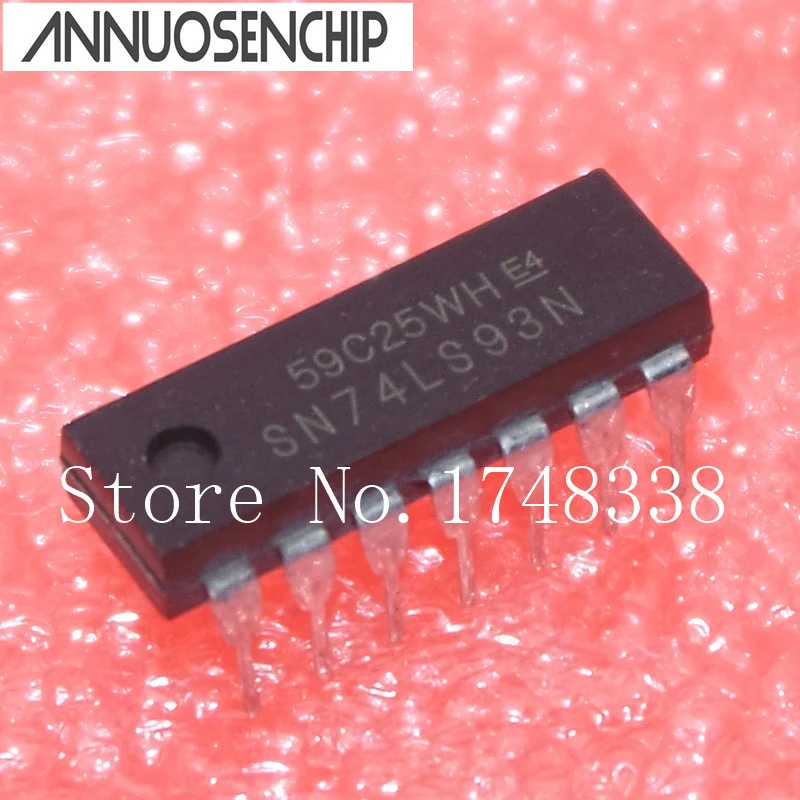 74LS93 Binary Counter DIP-14 Integrated Circuit 10 Pieces Circuito ...