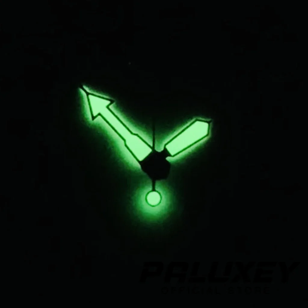 Watch Hands Green Luminous Pointer Replacement Accessory Parts 1 NH35 Fit for NH35/NH36/7S26/7S36/4R35/4R36 Movement