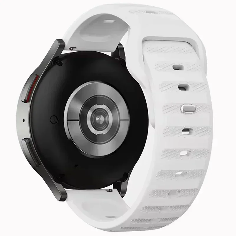Versatile Silicone Sport Wristband - 20mm/22mm Strap Bracelet